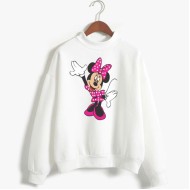 Mickey Mouse Printed Sweatshirt For Women