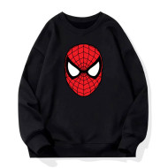 Spiderman Black Fleece Sweatshirt