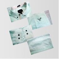 Light Green slim fit Casual Shirt