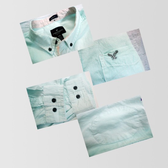 Light Green slim fit Casual Shirt