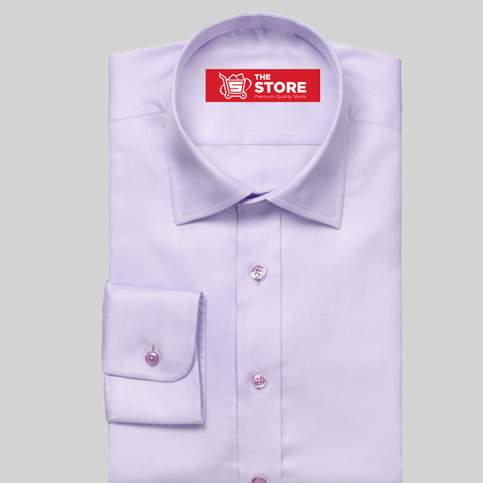 light purple formal shirt